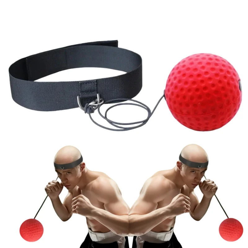 Professional Boxing Reflex Training Ball for Kids with Headband - Parent-Child Interactive Reaction Punching Game pelota de entrenamiento para boxeo